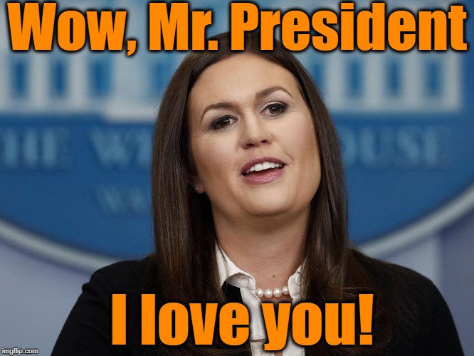 Wow, Mr. President I love you! | made w/ Imgflip meme maker