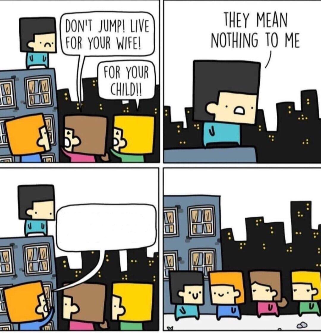 Dont jump Blank Meme Template