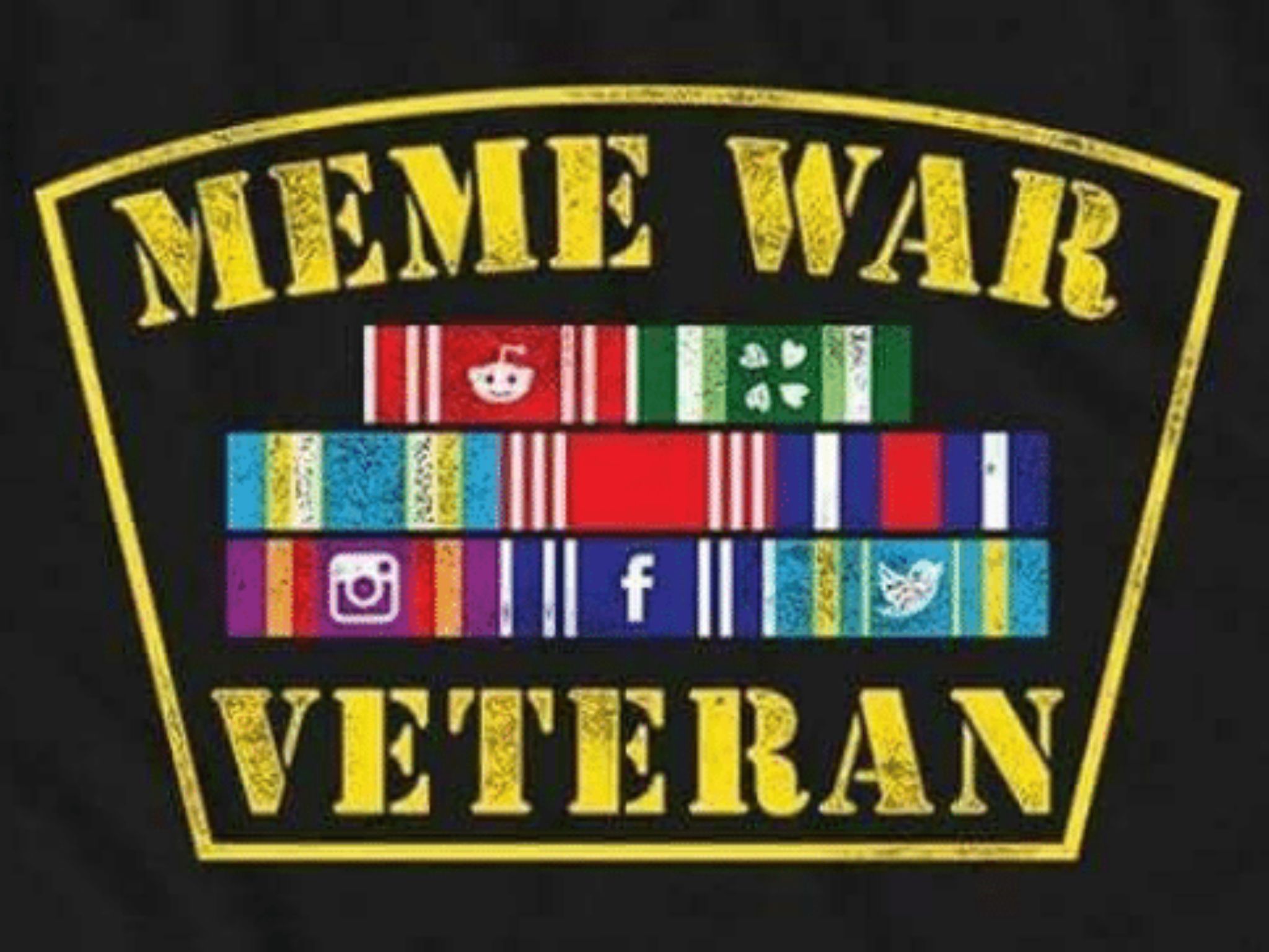 Meme War Veteran Blank Meme Template