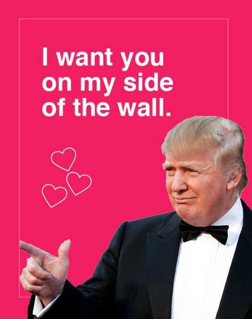 From Donald Trump. To Donald Trump. | I WANT YOU ON MY SIDE OF THE WALL. | image tagged in memes,donald trump | made w/ Imgflip meme maker
