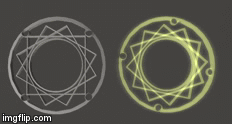 {CC} Floating Rune | image tagged in gifs | made w/ Imgflip video-to-gif maker