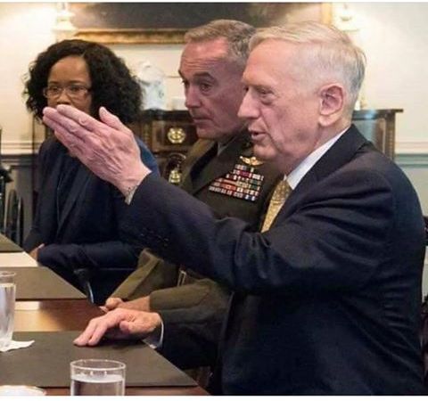 Knifehand Mattis Blank Meme Template