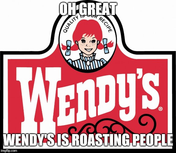 Wendy's is roasting everyone | OH GREAT; WENDY'S IS ROASTING PEOPLE | image tagged in wendy's,memes | made w/ Imgflip meme maker