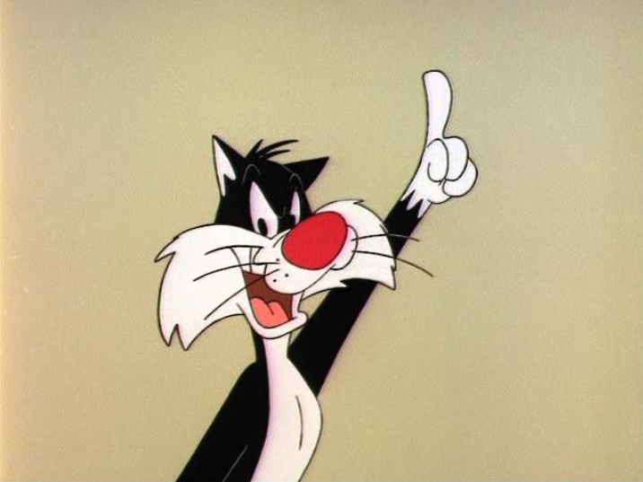 Sylvester announces  Blank Meme Template