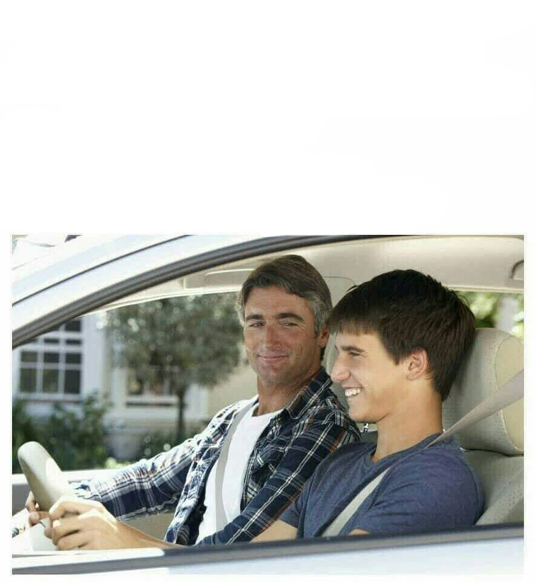 Father and Son Blank Meme Template