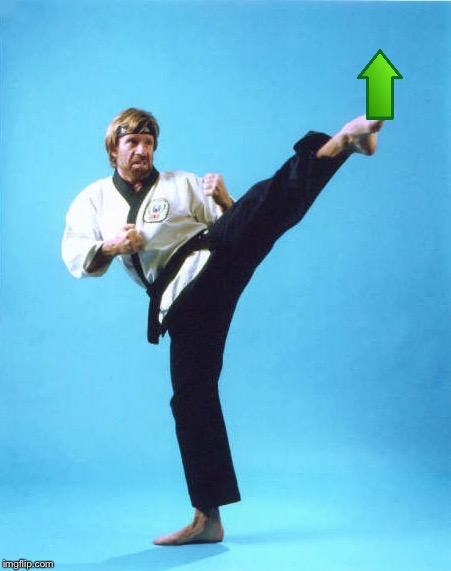 Chuck Norris Kick | image tagged in chuck norris kick | made w/ Imgflip meme maker