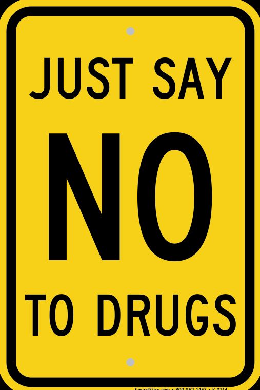Say No To (Drugs) Blank Meme Template