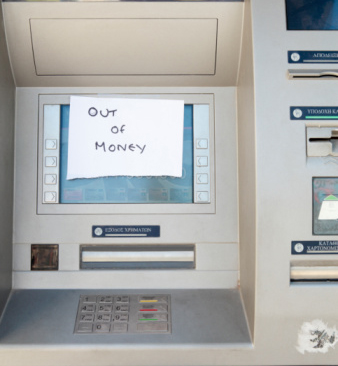 High Quality atm out of money Blank Meme Template