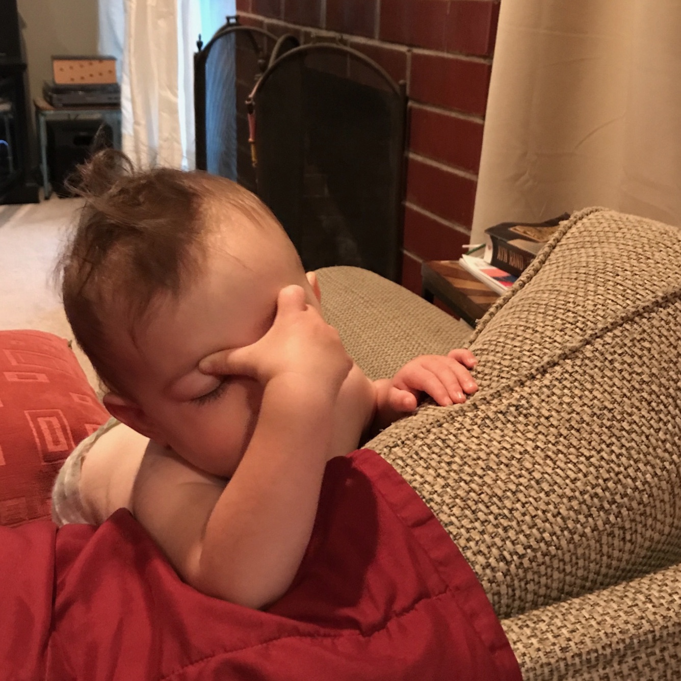 Disappointed Mohawk Baby Blank Meme Template