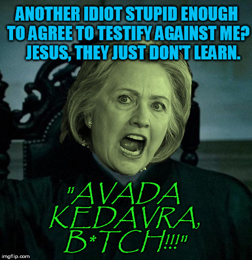 It absolutely defies the odds.  Didn't vote Trump, but lock her up.   | ANOTHER IDIOT STUPID ENOUGH TO AGREE TO TESTIFY AGAINST ME?    JESUS, THEY JUST DON'T LEARN. "AVADA KEDAVRA, B*TCH!!!" | image tagged in voldemort hillary clinton,seth rich,assassination | made w/ Imgflip meme maker
