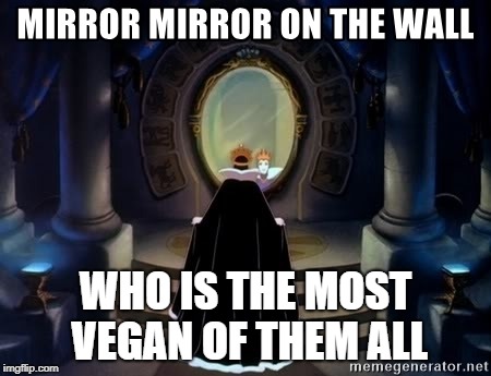 WHO IS THE MOST VEGAN OF THEM ALL | image tagged in vegan,queen,evil | made w/ Imgflip meme maker