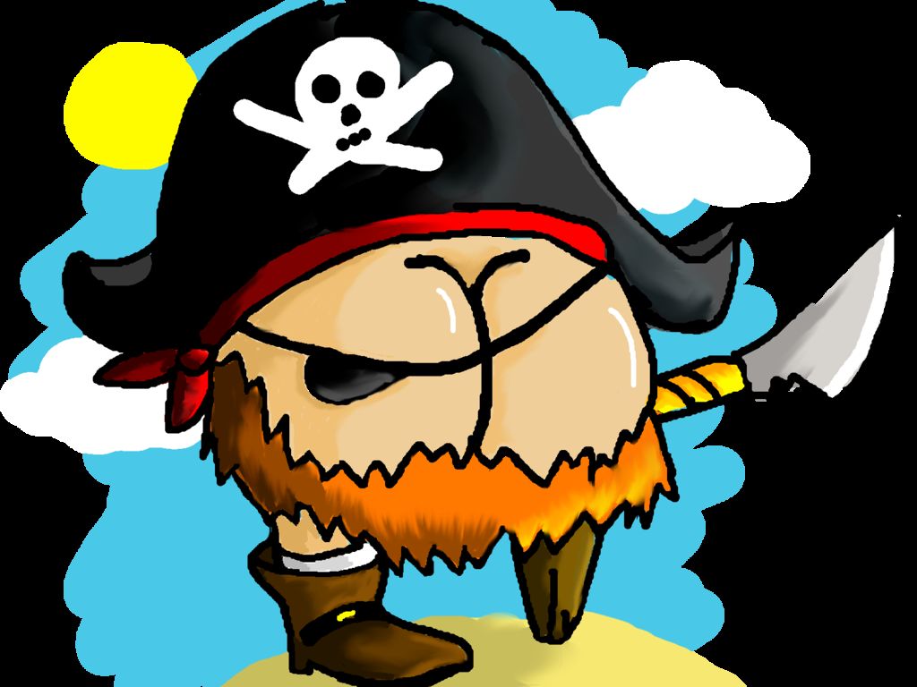 Pirate booty Blank Meme Template