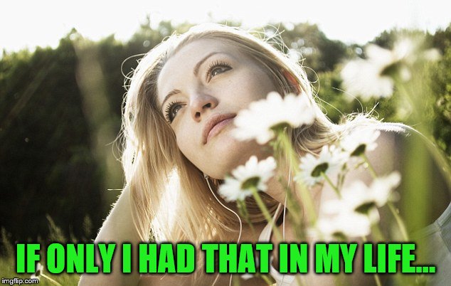 IF ONLY I HAD THAT IN MY LIFE... | made w/ Imgflip meme maker