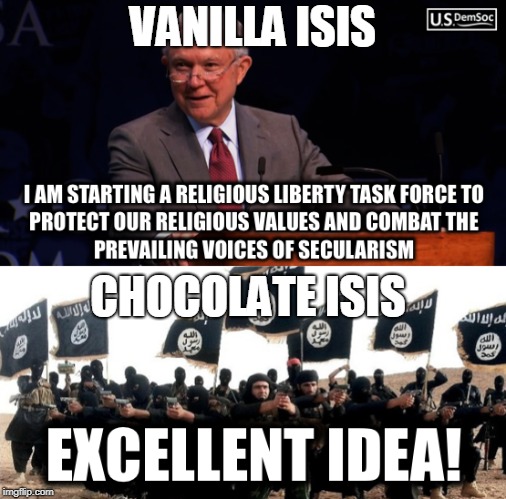 VANILLA ISIS; CHOCOLATE ISIS | image tagged in vanilla isis alt right islam israel | made w/ Imgflip meme maker