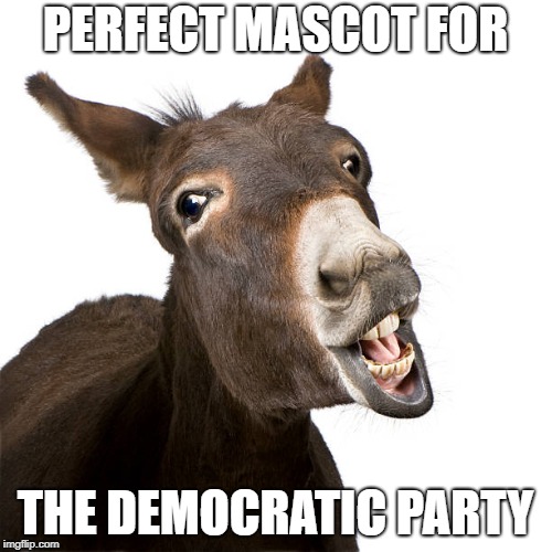 PERFECT MASCOT FOR THE DEMOCRATIC PARTY | made w/ Imgflip meme maker