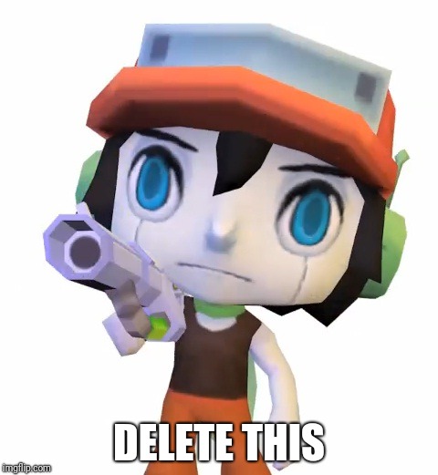 DELETE THIS | image tagged in quote cave story,delete this | made w/ Imgflip meme maker