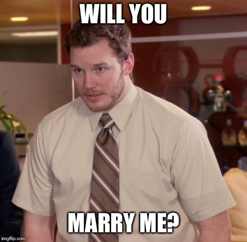 Afraid To Ask Andy Meme | WILL YOU; MARRY ME? | image tagged in memes,afraid to ask andy | made w/ Imgflip meme maker