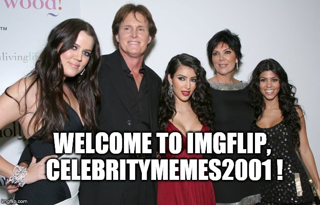 Jenner Christmas | WELCOME TO IMGFLIP, CELEBRITYMEMES2001 ! | image tagged in jenner christmas | made w/ Imgflip meme maker