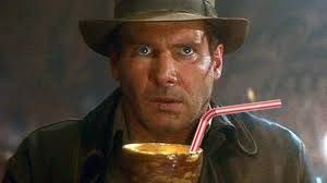 image tagged in indiana jones straw | made w/ Imgflip meme maker