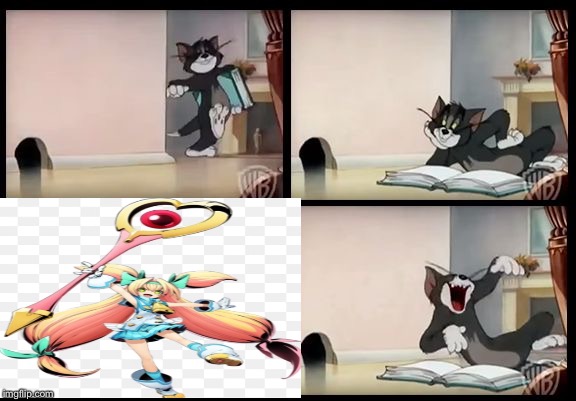 When ever I see a platinum the trinity players | image tagged in tom and jerry book | made w/ Imgflip meme maker