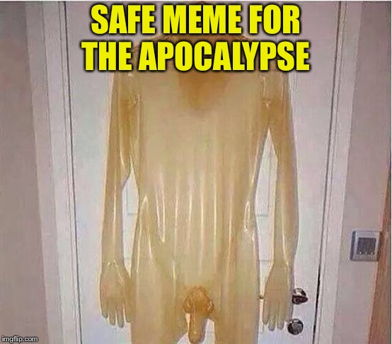 Condom | SAFE MEME FOR THE APOCALYPSE | image tagged in condom | made w/ Imgflip meme maker