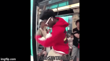 When the challenge was more important than getting a ride home. | image tagged in gifs,fail,challenge,shiggy challenge | made w/ Imgflip video-to-gif maker