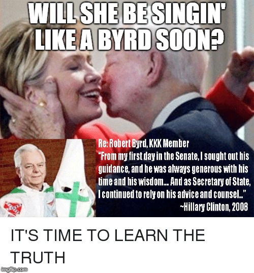 WILL SHE BE SINGIN' LIKE A BYRD SOON? | image tagged in hrc clintongate | made w/ Imgflip meme maker