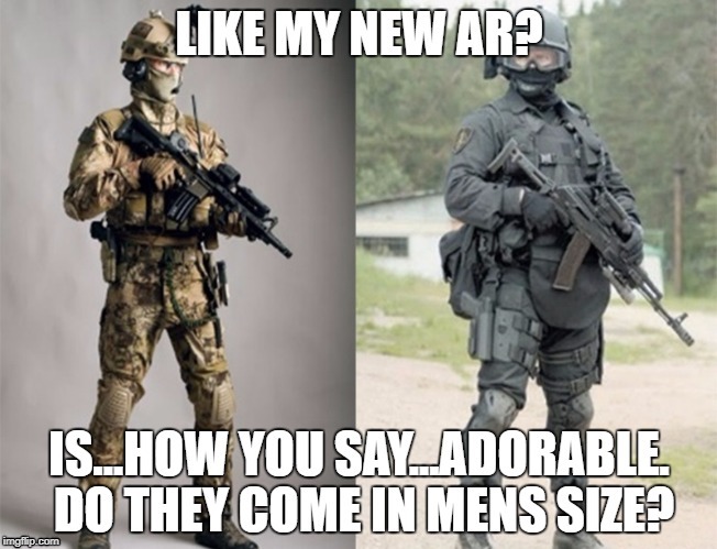 mines bigger | image tagged in fun with guns | made w/ Imgflip meme maker