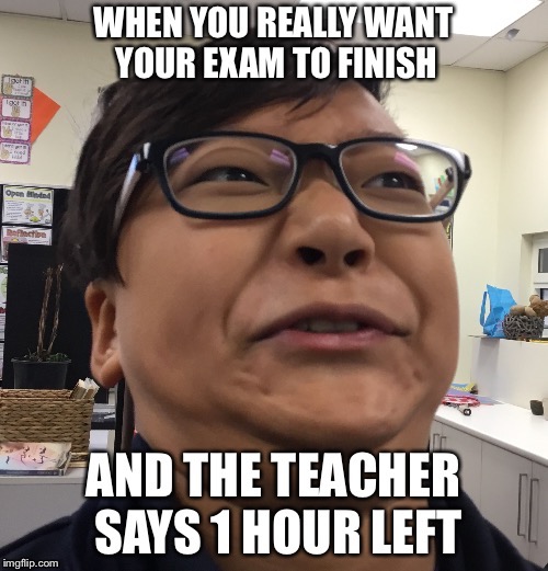 Exam Bugs | image tagged in exams,hourglass,ahhhhh | made w/ Imgflip meme maker