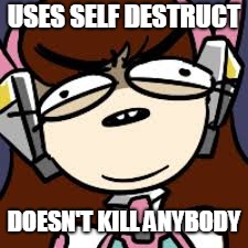 wasted an ult | USES SELF DESTRUCT; DOESN'T KILL ANYBODY | image tagged in ooo you almost had it | made w/ Imgflip meme maker