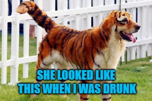 SHE LOOKED LIKE THIS WHEN I WAS DRUNK | made w/ Imgflip meme maker