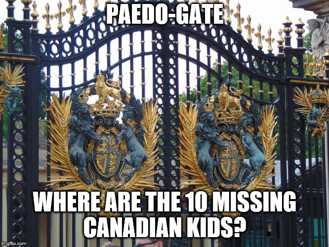 PAEDOGATE | PAEDO-GATE; WHERE ARE THE 10 MISSING CANADIAN KIDS? | image tagged in missing | made w/ Imgflip meme maker