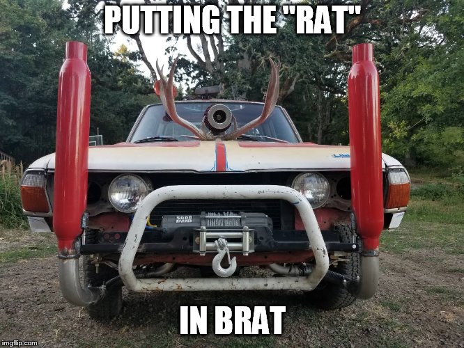 PUTTING THE "RAT"; IN BRAT | made w/ Imgflip meme maker