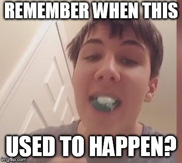 Tide Pod Challenge  | REMEMBER WHEN THIS; USED TO HAPPEN? | image tagged in tide pod challenge | made w/ Imgflip meme maker