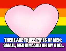 THERE ARE THREE TYPES OF MEN:  SMALL, MEDIUM, AND OH MY GOD... | image tagged in lisa marie | made w/ Imgflip meme maker