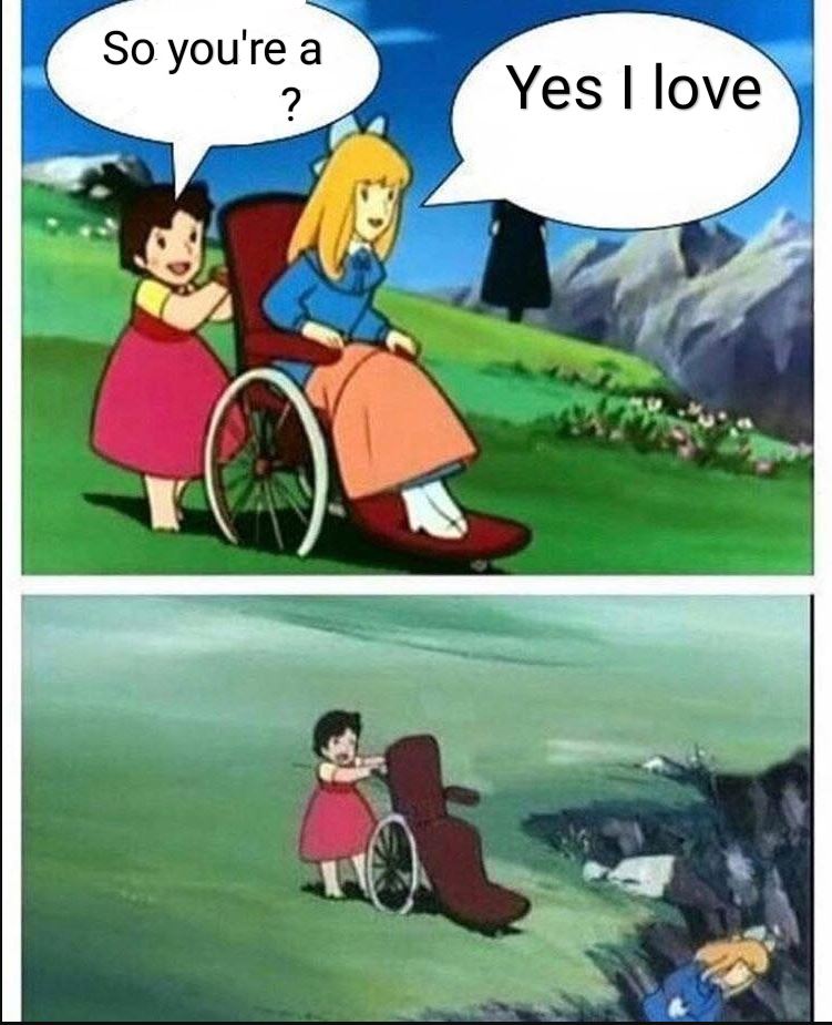 girl in wheelchair Blank Meme Template