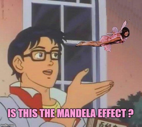 IS THIS THE MANDELA EFFECT ? | image tagged in is this a pigeon,bugallos,butterfly,mandela effect,alternate reality | made w/ Imgflip meme maker