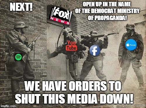 Liberal NAZI Ministry of Information Suppression | NEXT! | image tagged in free speech,censorship | made w/ Imgflip meme maker