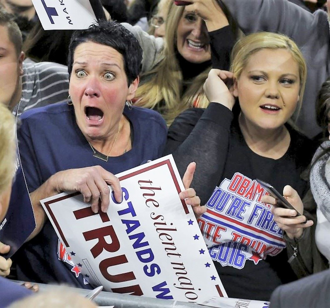 High Quality Trump supporters Blank Meme Template