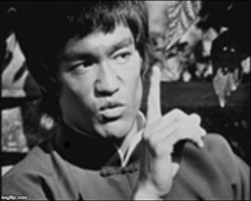 One Bruce Lee | . | image tagged in one bruce lee | made w/ Imgflip meme maker