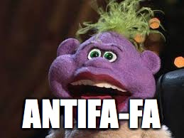 Antifa-fa | ANTIFA-FA | image tagged in jeff dunham peanut,peanut,antifa | made w/ Imgflip meme maker