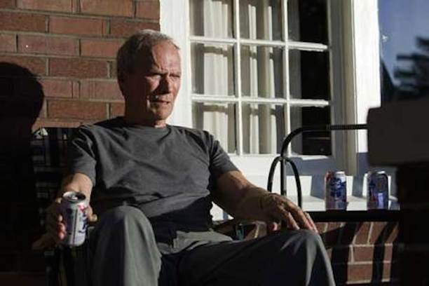 High Quality Clint Eastwood in Gran Torino Blank Meme Template