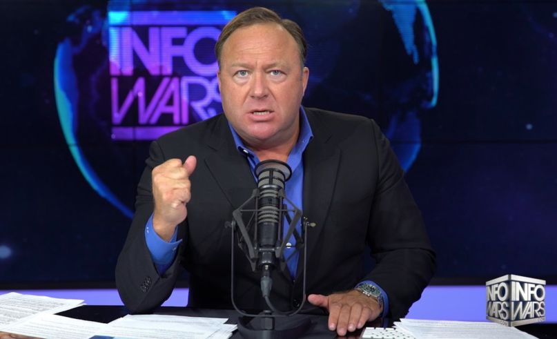 Alex Jones InfoWars Blank Meme Template