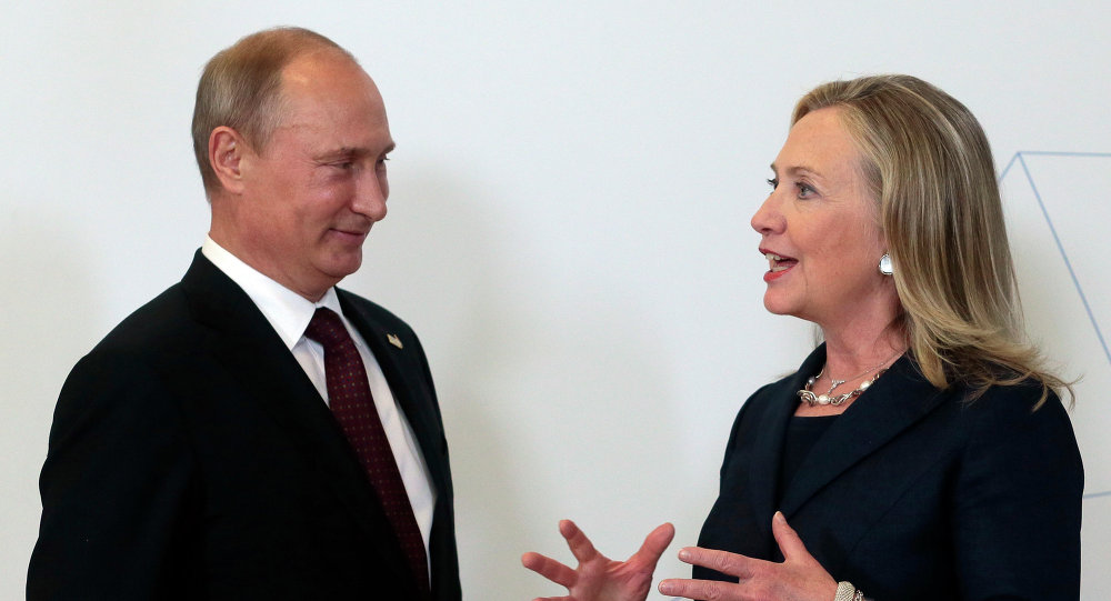 High Quality Vlad and Hillary Blank Meme Template