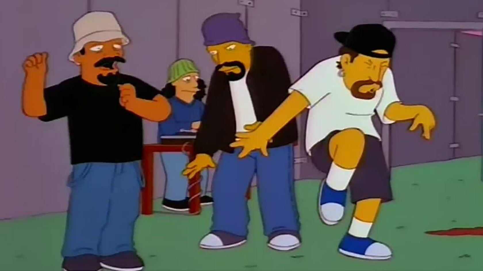 Cypress Hill Simpsons Blank Meme Template