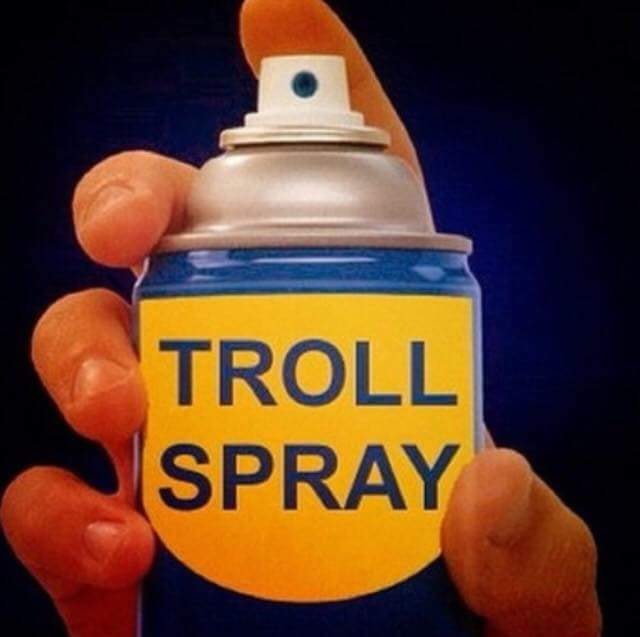 High Quality troll spray Blank Meme Template