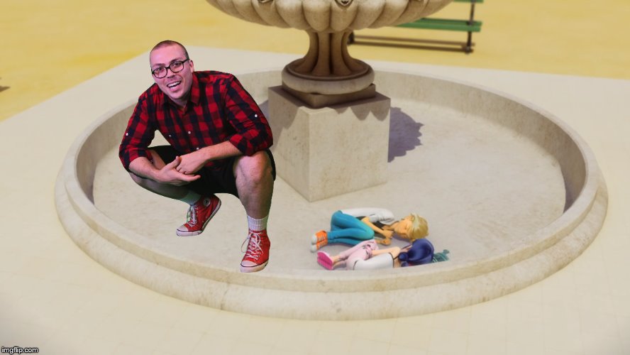 Anthony Fantano: This Fountain Scene is 10 | image tagged in anthony fantano,miraculous ladybug,theneedledrop | made w/ Imgflip meme maker