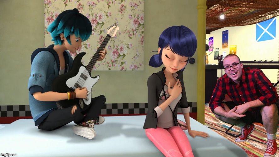 Anthony Fantano: You Need to be more expermental with your music before i can give you a 10, Luka  | image tagged in anthony fantano,theneedledrop,miraculous ladybug | made w/ Imgflip meme maker