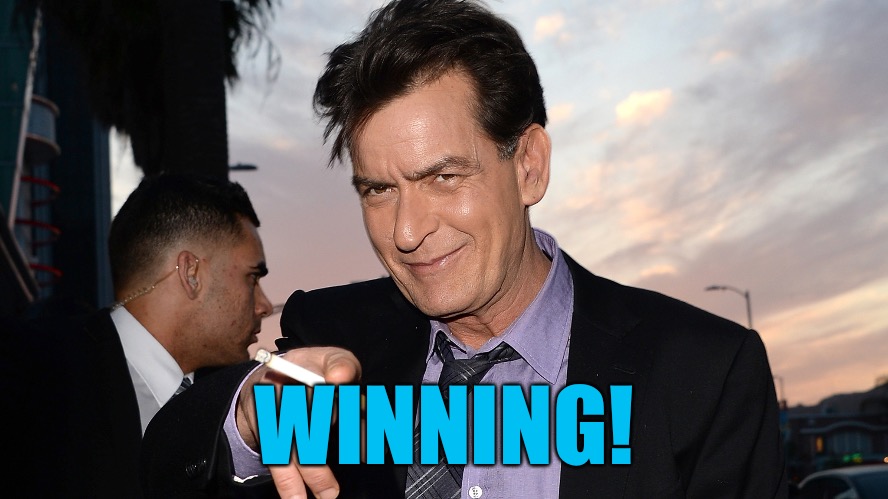 charlie sheen | WINNING! | image tagged in charlie sheen | made w/ Imgflip meme maker