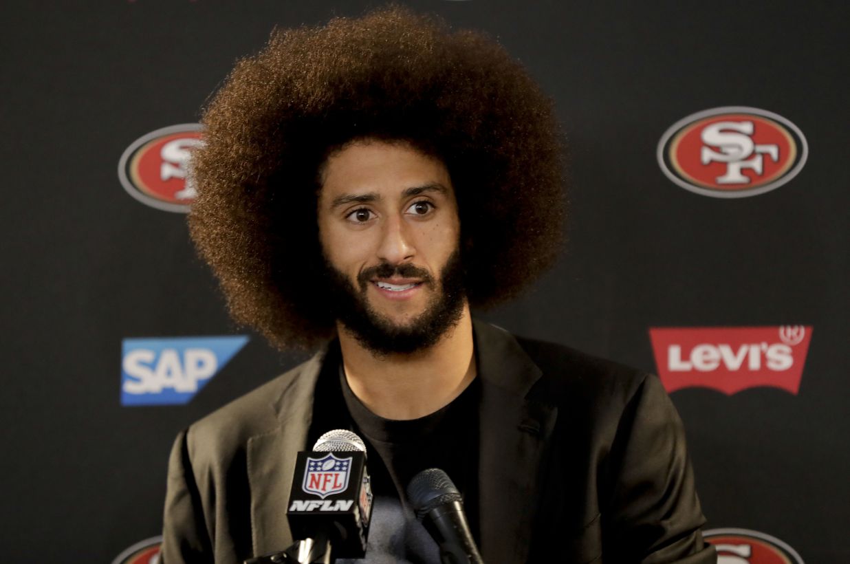 Colin Kaepernick Hair Blank Meme Template